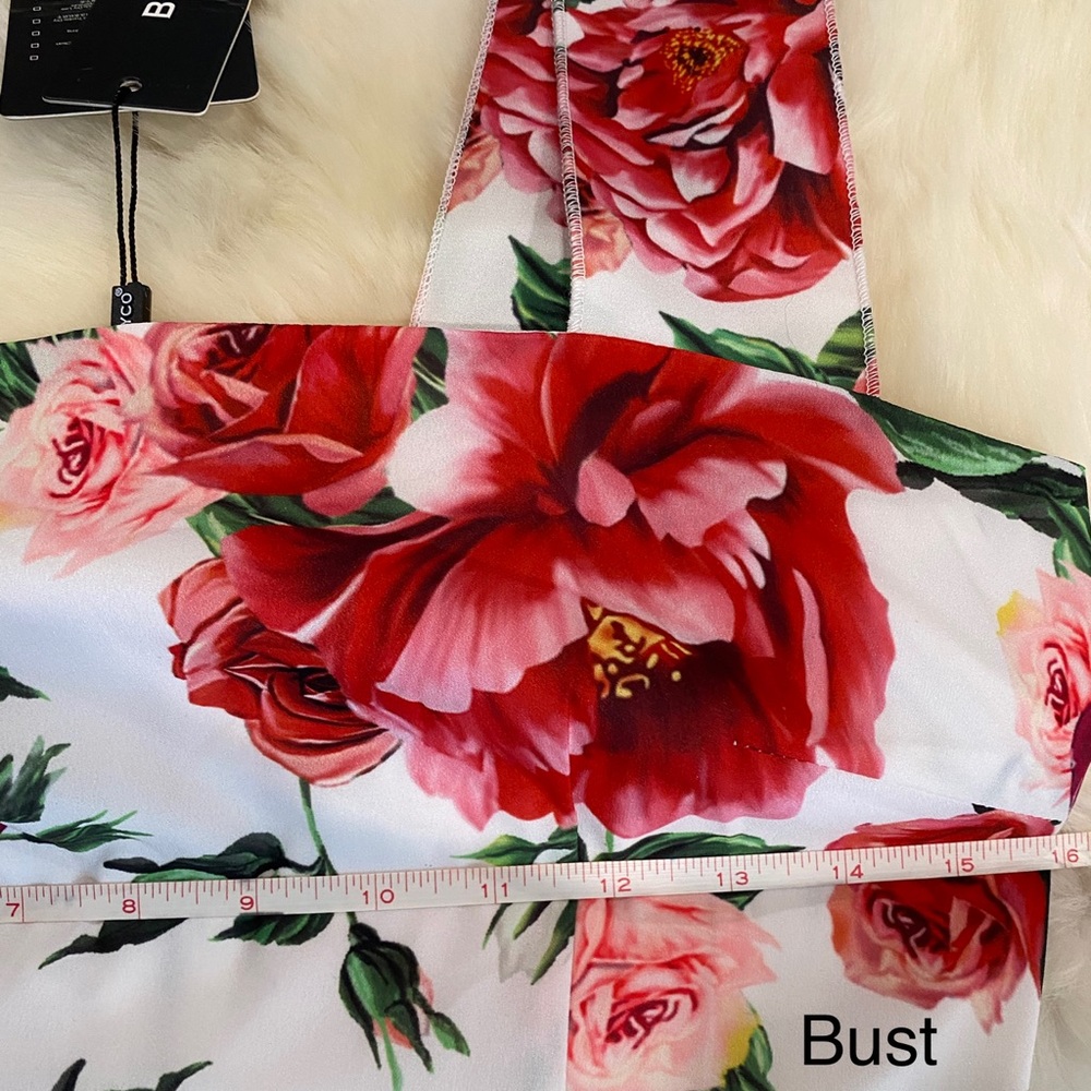 NWT Burryco Sleeveless Floral Dress 🌹 - Picture 11 of 13